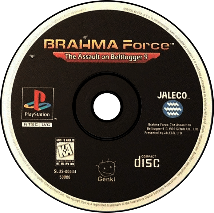 BRAHMA Force the Assault on Beltlogger 9 media 7 for Playstation